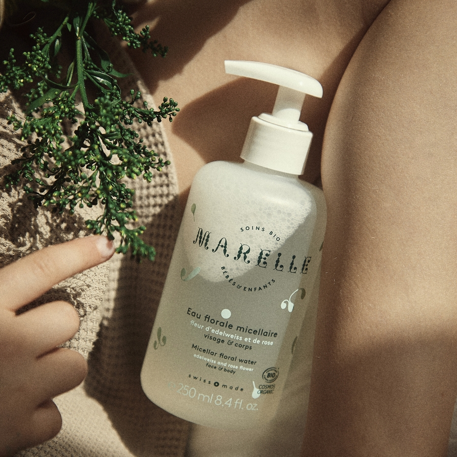 Marelle soins bio bébés et enfants Eau florale micellaire