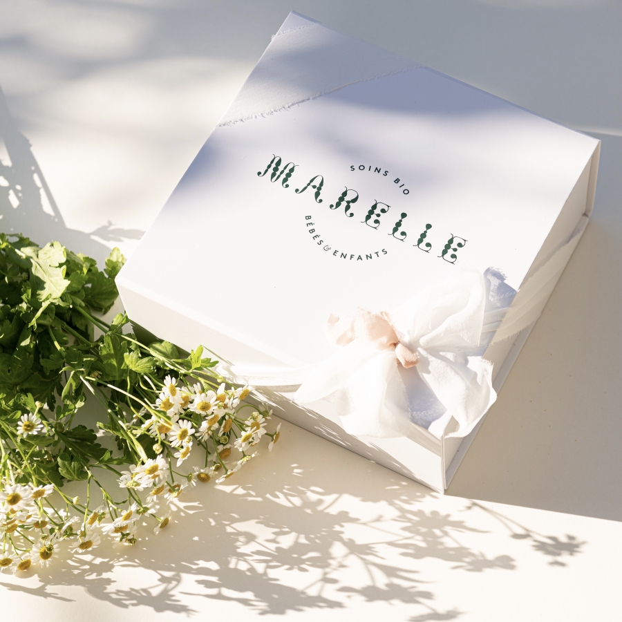 Marelle soins bio bébés et enfants coffret cadeau