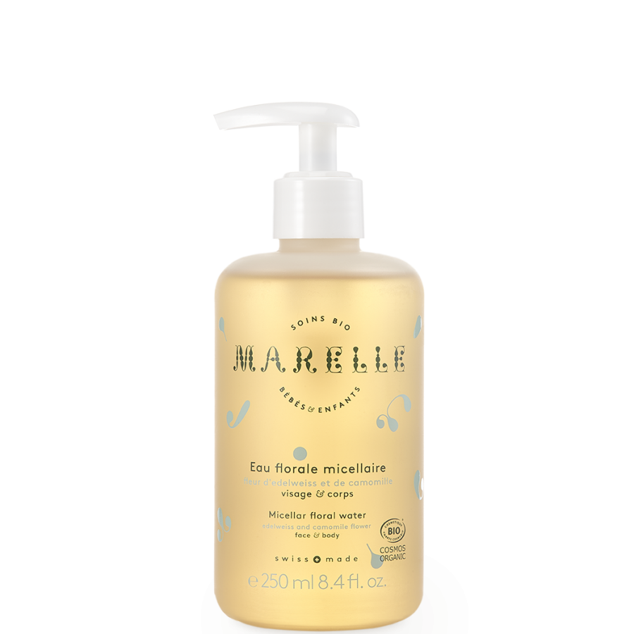 Marelle soins bio pour bébés et enfants Eau florale micellaire