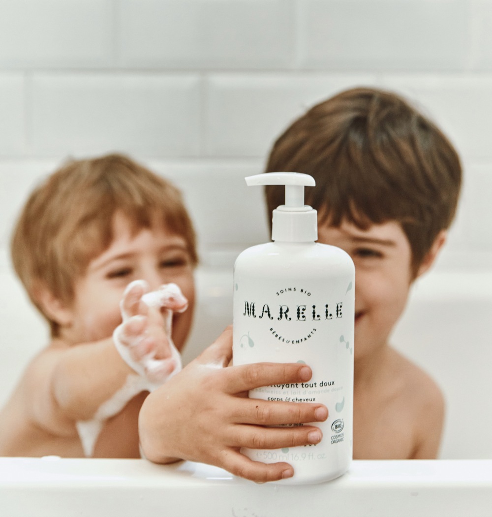 Marelle soins bio pour bébés et enfants