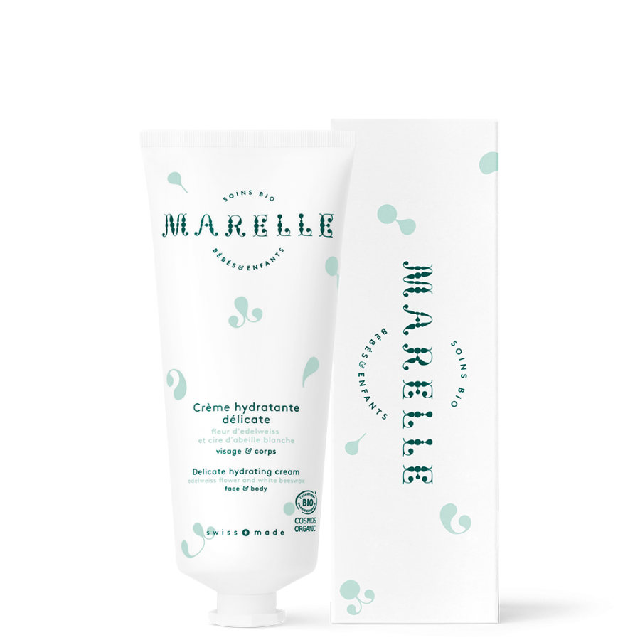 Marelle soins bio bébés et enfants Crème hydratante délicate