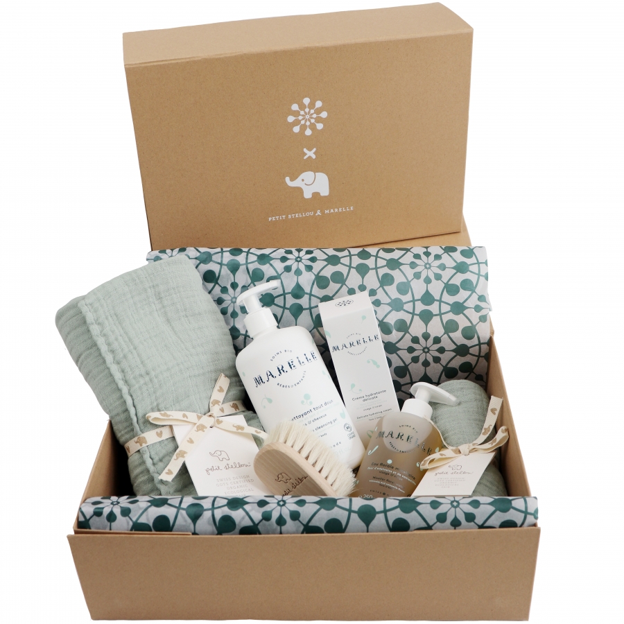 Baby care gift set Marelle x Petit Stellou