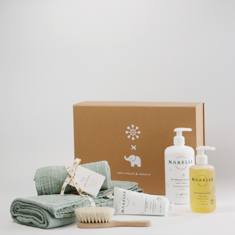 Baby Care Gift Set Marelle x Petit Stellou