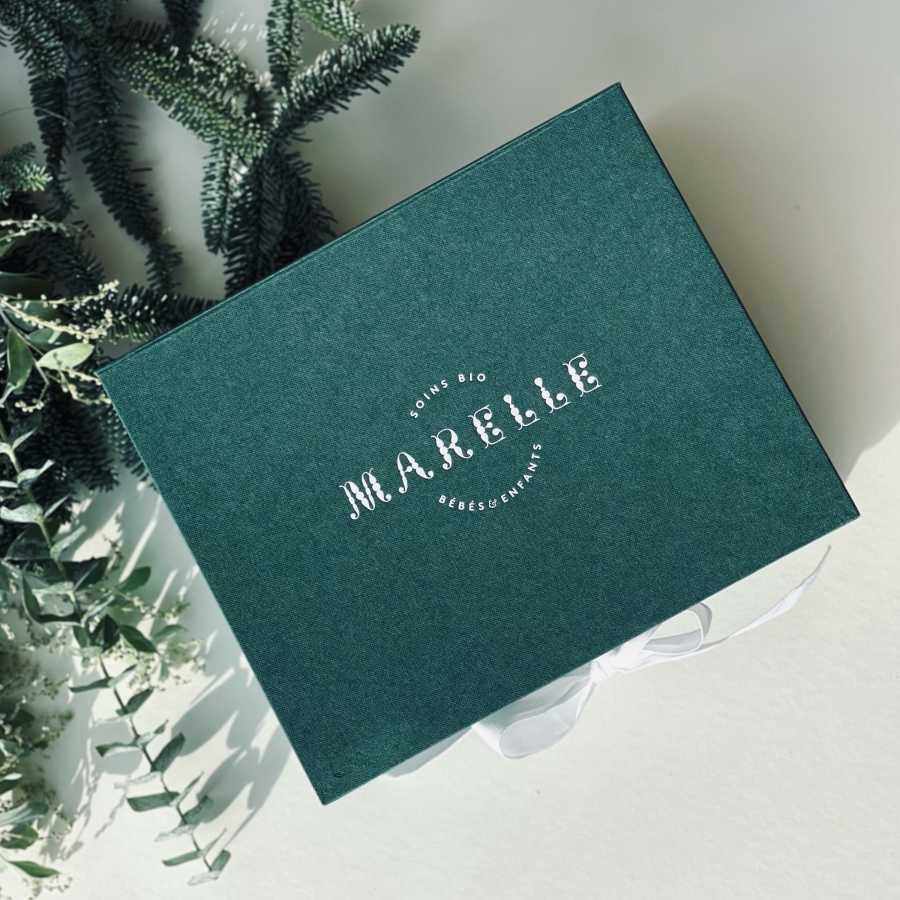 Marelle soins bo pour bébés et enfants coffret Noël 2021