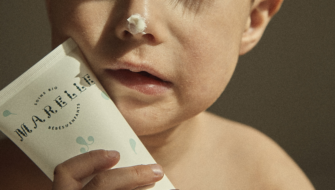 Marelle soins bio pour bébés et enfants Crème hydratante délicate